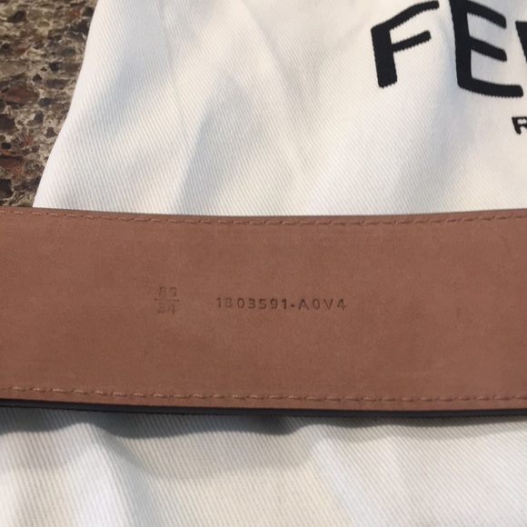 NWT Fendi Multi color fabric belt - Picture 4 of 7